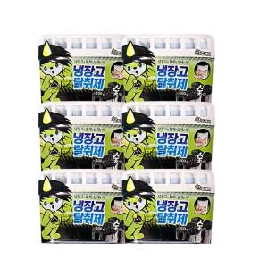 산도깨비 냉장고 탈취제 숯성분 냉장고 냄새제거 200g x6개