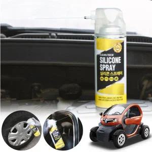 트위지 크린텍 실리콘 스프레이 420ml 내장재색상복원 고무경화방지 타이어광택