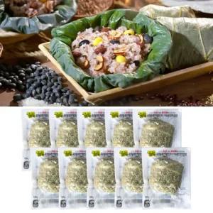 김봉찬 명인 연잎밥 10팩 약선 영양밥 12가지 곡물 찹쌀 잡곡 냉동 간편식 명인 홈쇼핑