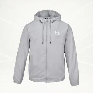매장정품 언더아머 구리점 남성 UA 라이벌 우븐 윈드브레이커 재킷 1390149011GN 1063256