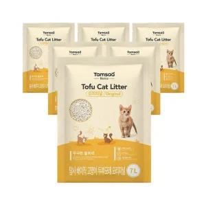 탐사 베이직 프리미엄 고양이 두부모래 7L 오리지널향 6개 one option