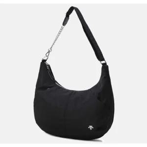 [데상트] 우먼스 미디엄 호보백 B1 SQ322UBG70 BLK0 PNK0