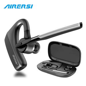 K18 블루투스 헤드셋 무선 이어폰 CVC8.0 듀얼 마이크 ENC 노이즈 캔슬링 헤드폰 아이폰 화웨이 샤오미 용