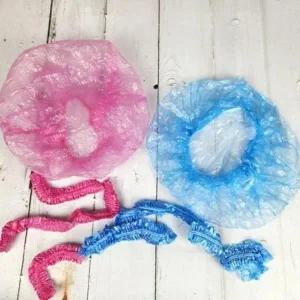 ksr 헤어 비닐캡 일회용 헤어캡 염색모자 (WFJ874M)