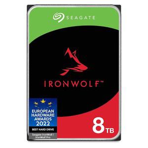 [미국배송] SEAGATE IRONWOLF 8TB NAS 좌절 연결 드라이브 SATA 없는 캐시 스토리지용 패키징(ST8000VNZ04/N004) 내장 256MB 3.5인치 - 네트워크 하드 7200RPM RAID HDD 6GB/S
