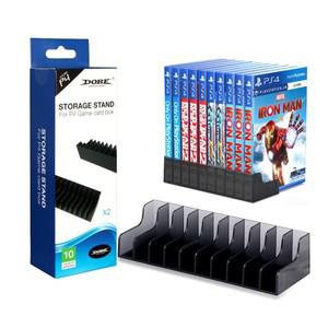 PS5 PS4/Slim/Pro10 게임 디스크 용 2pcs Sony Playstation 4 액세서리 스토리지 스탠드 홀더 브래킷