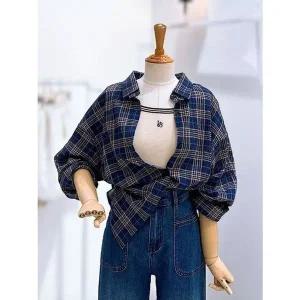 [NS홈쇼핑][레코브]루즈핏 체크 셔츠(LC41E9NB022X)[35386280]