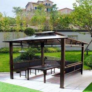 조립식파고라 야외 방갈로캠핑장 바베큐 옥상 평상 어닝 렉산 만들기 정자 코제 사각