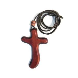 기도십자가목걸이/나무목걸이/기독교상징/단체선물