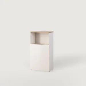 리바트하움 오브제 600 3단책장(도어)