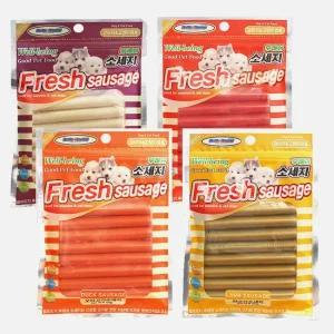 펫더맨 강아지소세지 강아지소시지 통살 육포 간식 8p