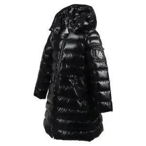 몽클레어 25FW 키즈 모카 후드 롱패딩 블랙 K29541C50110 68950 999 8-10Y