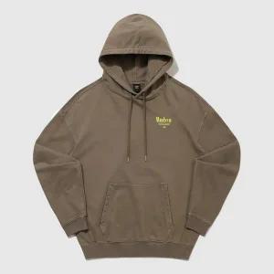 [엄브로] HBL 가먼트 다잉 그래픽 후드 티셔츠 BROWN UQ321CHD98BRW0