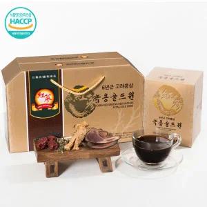 고려인삼유통 6년근 고려홍삼 녹용골드원 70ml x 30포