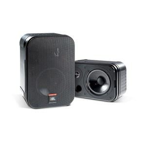 [미국배송] JBL 프로페셔널 고성능 2방향 컴팩트 스피커 시스템 블랙 페어(C1PRO)로 판매 9.30 X 6.30 5.60 인치