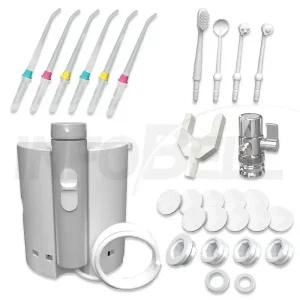 백세지켜 바로샷 구강세정기 무동력 직수형 구강 치아 치간 혀 케어 물 치실 칫솔 양치 세척기 세정기 세트