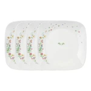 [대구백화점] [코렐]야생화 사각대접시4P