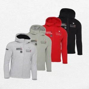 [다이나핏]남녀공용 피디지 후드 집업 플리스 자켓 YUW23146