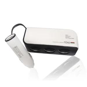 usb 3구소켓 12v24v 전차종공용 차량 시거잭 멀티소켓 차량용충전기 시거잭충전기 자동차충전기