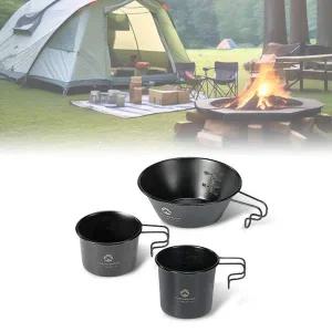 캠핑 시에라 손잡이컵 휴대용 야외 등산 스텐 머그잔