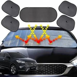 맥스크루즈 햇빛가리개 앞유리커버 차박용품 6종세트