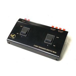 A/B A+B 스위치 1인치 - 2아웃 양방향 스테레오 수신기 스피커 세트 셀렉터