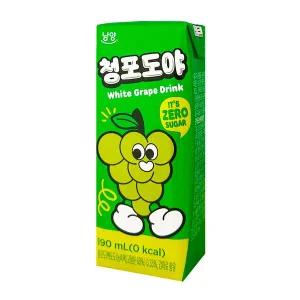 남양 청포도야 190ml x 72팩 / 팩주스 팩음료