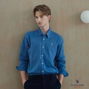 [25FW 최신상][U.S. POLO ASSN.] USPA 남성 데님셔츠 2종 (HUPF259101)