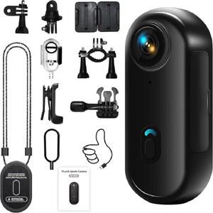 4K 포켓 POV 브이로그 캠 휴대용 바디 체스트 레코더 미니 무선 WiFi 방수 액션 카메라 헬멧 자전거 스포츠