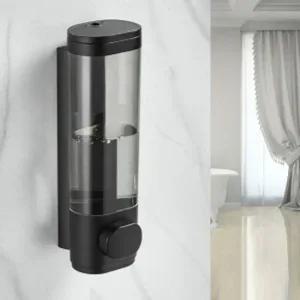 잠금락 벽걸이 물비누 디스펜서 1구 300ml 세제통 샴푸디스펜서 린스디스펜서 바디워시디스펜서