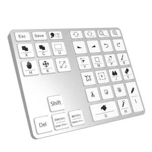 단축키보드 클립스튜디오 디자이너 한손조작 포토샵