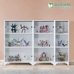 우아미가구 모노 마론 400 유리 진열장 장식장 NA5252