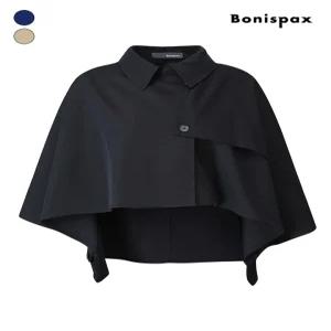 [보니스팍스]트렌치 카라 케이프 자켓 (XP9JK003M0)