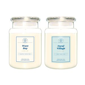 프레이 소이캔들 라이트 라지자 향초 623g + 623g