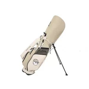 경량 대용량 트롤리 베이지화이트 휴대용 캐디백 골프가방 다용도 골프용품 남녀공용