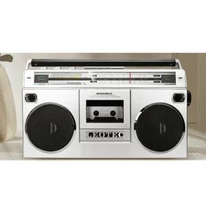 레트로 카세트 휴대용 블루투스 디스크 플레이어기 카세트