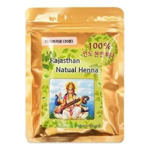 실크플로라 인도 헤나 다크브라운 100g D