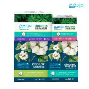 순수데이 오가닉 생리대 5팩