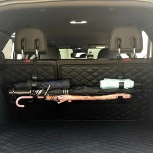 차량용 트렁크 우산 걸이 듀얼 3단 거치대 보관 꽂이 suv