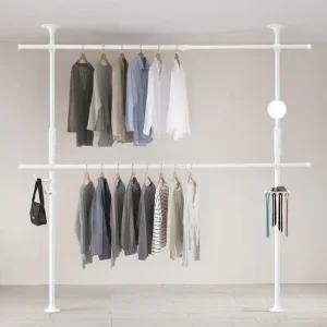 [2025년 신상품]왕자 찐쎈 프리미엄 레버킹2단행거45mm_선택형