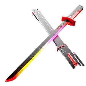 스파크 소드 LED 전투 불꽃 칼 코스튬 소품