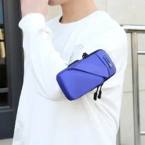 프리미엄 스마트폰 멀티포켓 방수 카라비너 파우치 등산 러닝 숄더백 크로