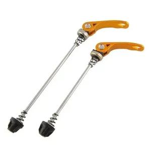 골드 큐알레버 퀵릴리스 자전거 엠티비 휠 허브 QR-W80E3BC