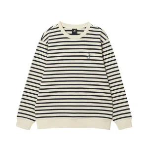 갤러리아 [캉골] 클래식 로고 스트라이프 스웨트셔츠 1784 오프화이트 (KRFCRT1