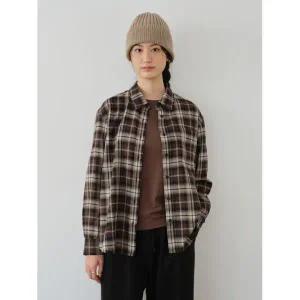 매장정품 폴햄 POLHAM 여성) 플란넬 루즈핏 셔츠_PHF4WC2013 PHF4WC2013 113576