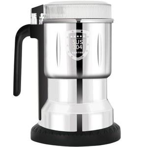 500g+8칼날 분쇄기 곡물분쇄기 대형 가정용 만드는 쌀가는기계 01.블루 분세기 쌀가루