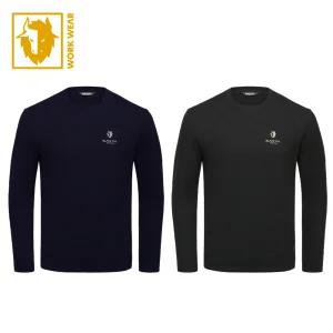 블랙야크 티셔츠 S-와플 기모 라운드 티셔츠