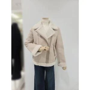 [갤러리아] [SOUP] 라이더형 인조 무스탕 SBBMU90