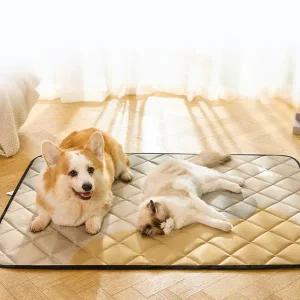 펫매트 강아지방석 방수 커버 사계절 켄넬 쿠션 고양이방석 애견 소파 매트 대소변패드