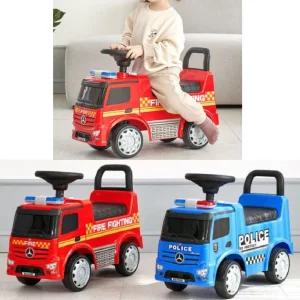 신체균형발달 아기 벤츠 소방차 붕붕카 어린이집 교육완구 푸시카 놀이방